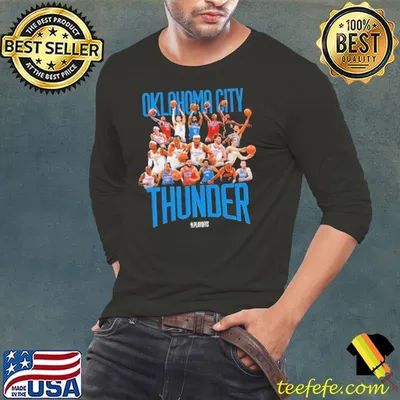 OKC Thunder 2024 Playoff Roster Shirt