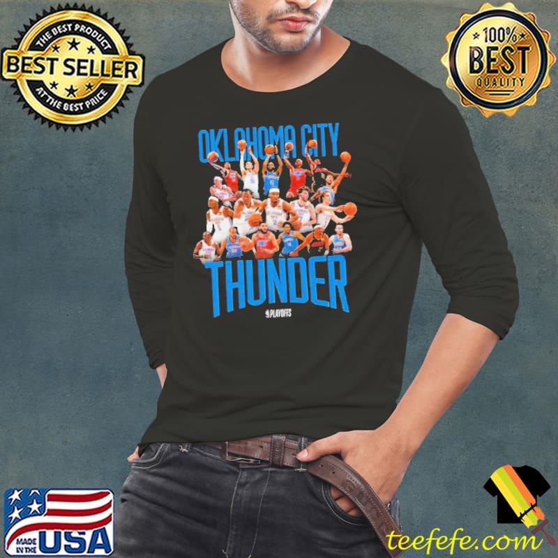 OKC Thunder 2024 Playoff Roster Shirt