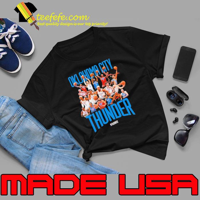 OKC Thunder 2024 Playoff Roster Shirt Unisex OKC Thunder 2024 Playoff Roster Shirt Unisex