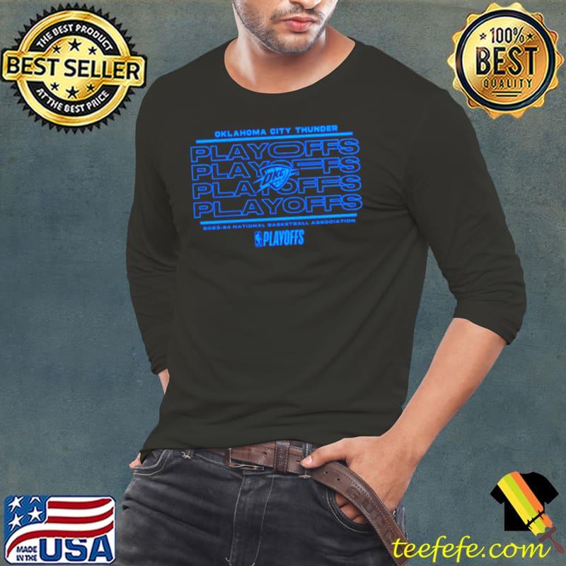 Oklahoma City Thunder 2024 NBA Playoffs Fast Break Opportunity s Long Sleeve Tee Oklahoma City Thunder 2024 NBA Playoffs Fast Break Opportunity s Long Sleeve Tee