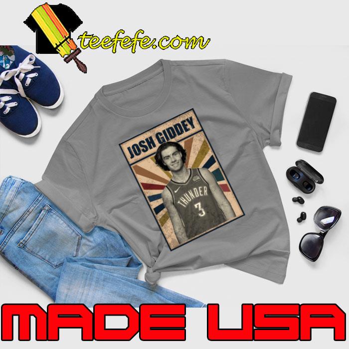 Oklahoma City Thunder Josh Giddey Australian professional basketball player T-Shirt Unisex Oklahoma City Thunder Josh Giddey Australian professional basketball player T-Shirt Unisex