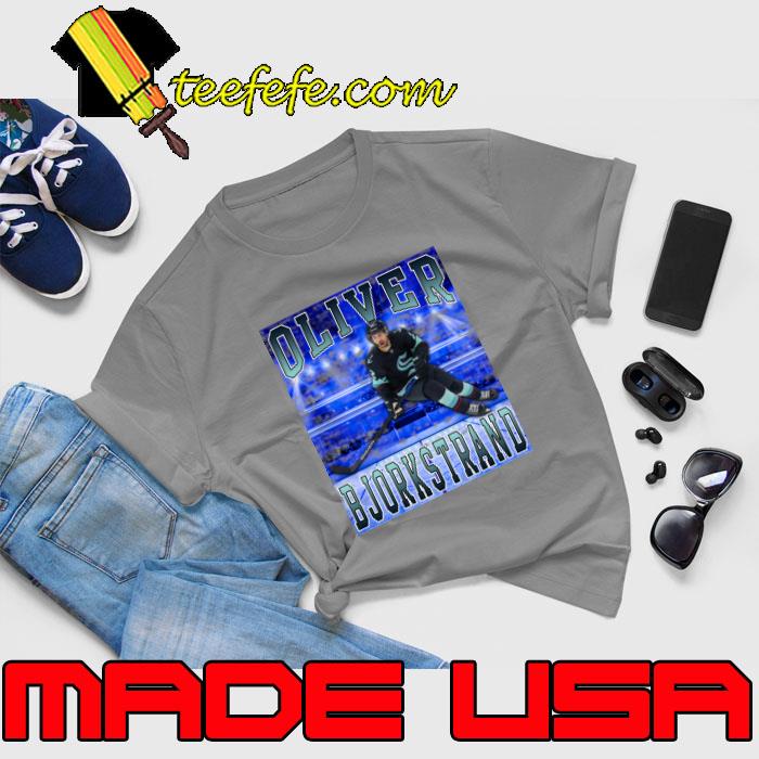 Oliver Bjorkstrand Danish professional ice hockey forward for the Seattle Kraken T-Shirt Unisex Oliver Bjorkstrand Danish professional ice hockey forward for the Seattle Kraken T-Shirt Unisex