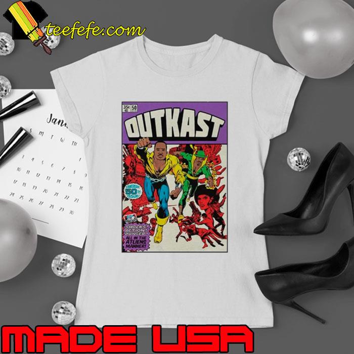 Outkast comic book poster s Ladies tee Outkast comic book poster s Ladies tee