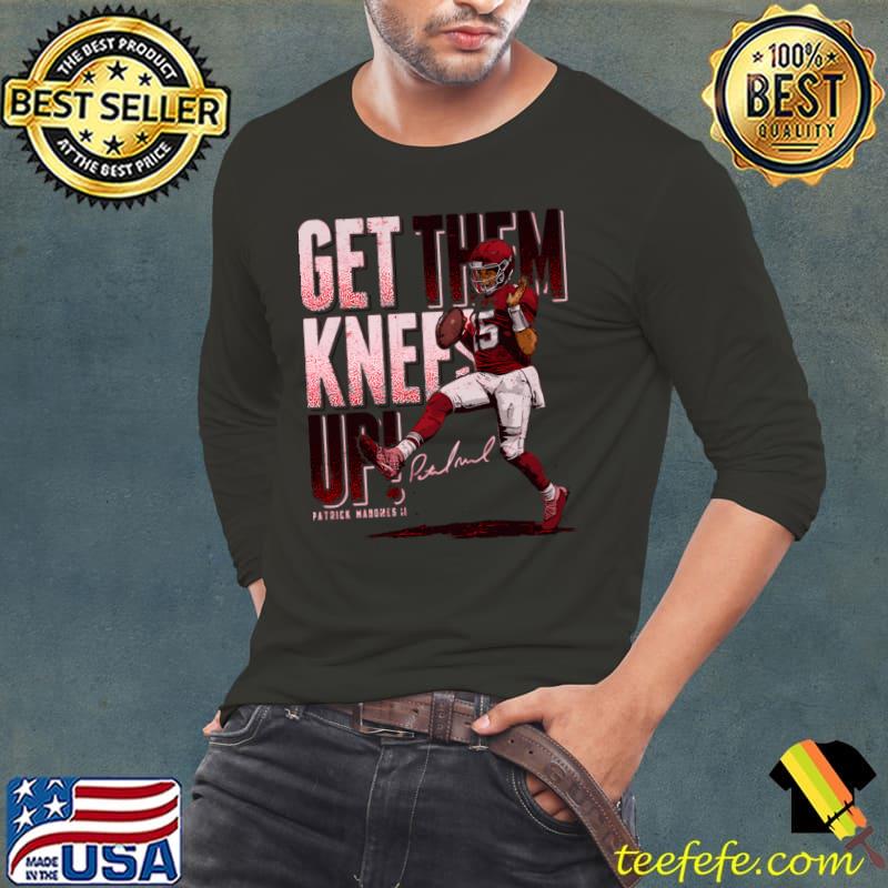 Patrick Mahomes Kansas City High Step Get Them Kneps Up T-Shirt Long Sleeve Tee Patrick Mahomes Kansas City High Step Get Them Kneps Up T-Shirt Long Sleeve Tee