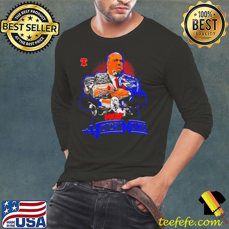 Paul Heyman HOF History Mania shirt