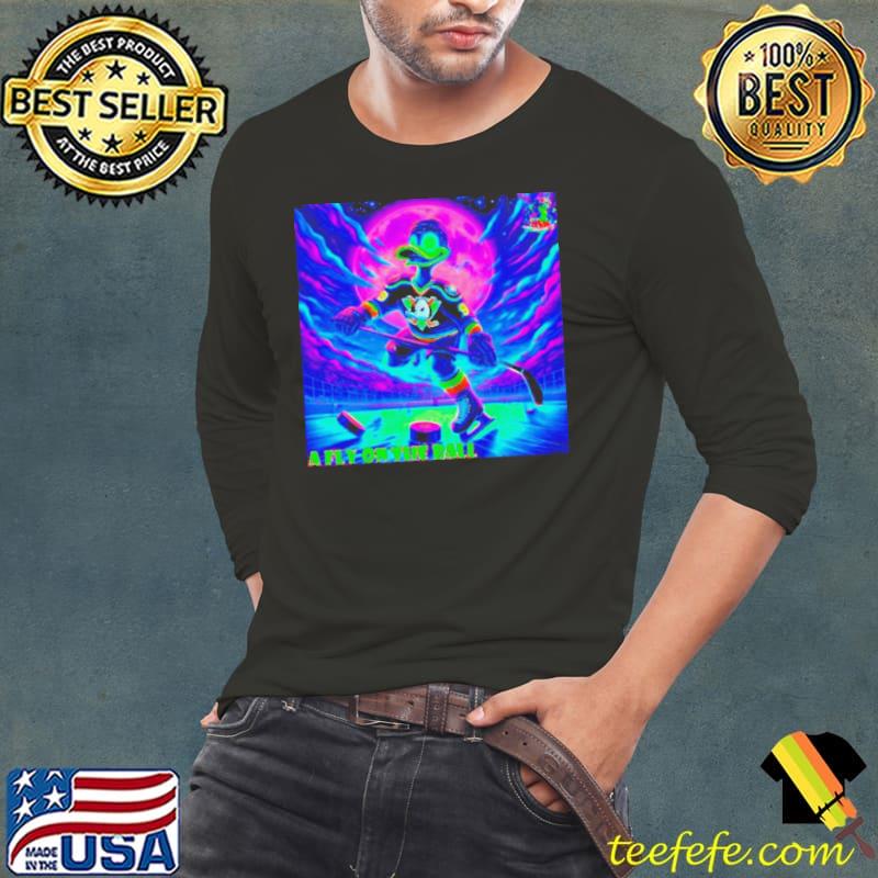Paul Kariya Take Flight Mighty Ducks of Anaheim Meme s Long Sleeve Tee Paul Kariya Take Flight Mighty Ducks of Anaheim Meme s Long Sleeve Tee