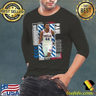 Paul Reed Paper American professional basketball player for the Philadelphia 76ers T-Shirt