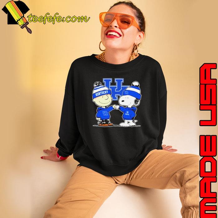 Peanuts Snoopy And Charlie Brown Friends Kentucky Wildcats s Sweatshirt Peanuts Snoopy And Charlie Brown Friends Kentucky Wildcats s Sweatshirt