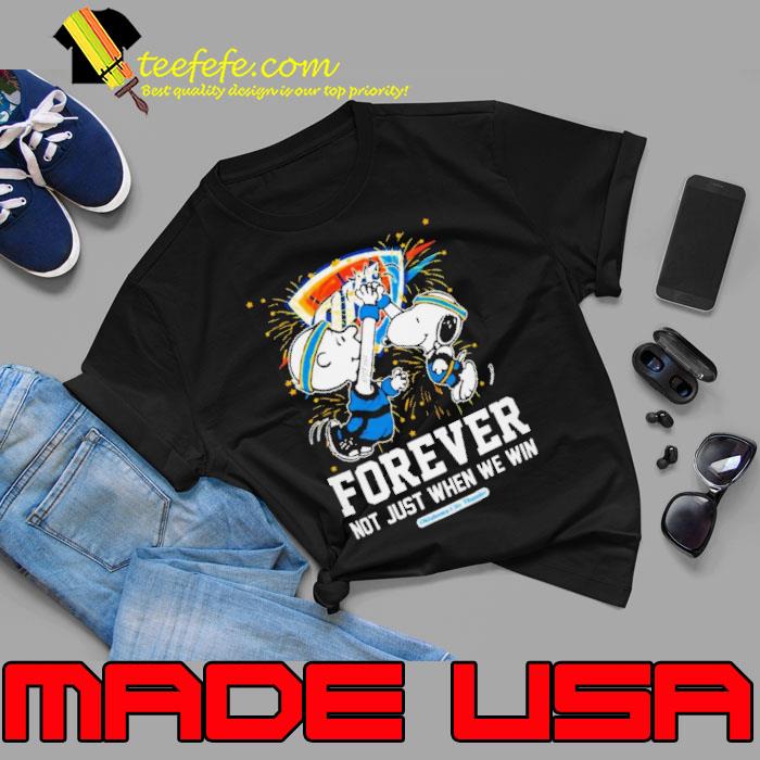 Peanuts Snoopy X Charlie Brown High Five Oklahoma City Thunder Forever Not Just When We Win 2024 shirt