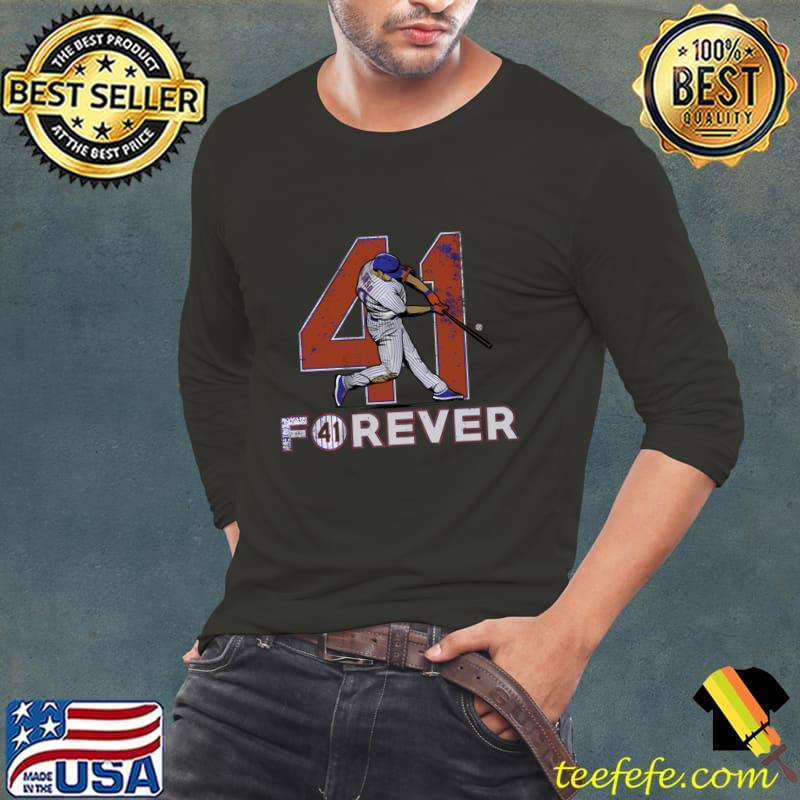 Pete Alonso 41 Forever American professional baseball first baseman T-Shirt Long Sleeve Tee Pete Alonso 41 Forever American professional baseball first baseman T-Shirt Long Sleeve Tee