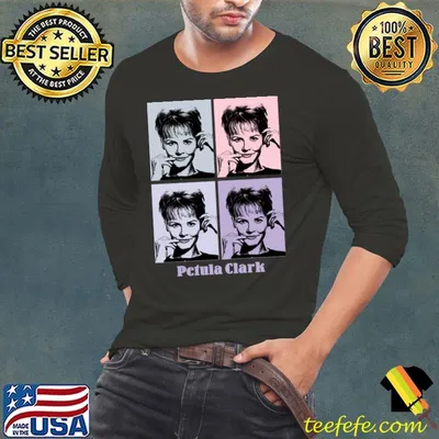 Petula Clark Pop Art British singer actress and songwriter T-Shirt