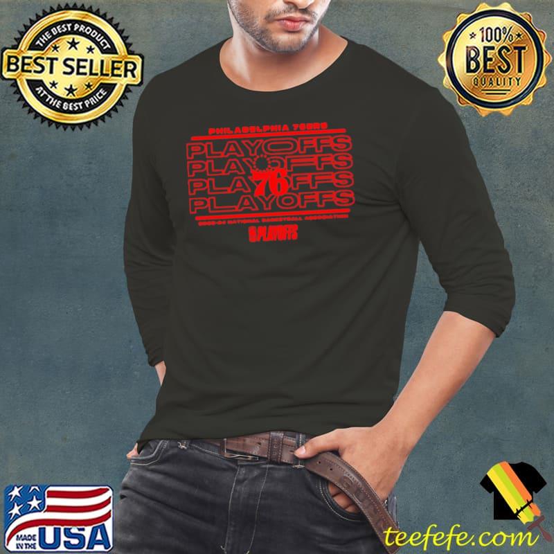 Philadelphia 76ers 2024 NBA Playoffs Fast Break Opportunity s Long Sleeve Tee Philadelphia 76ers 2024 NBA Playoffs Fast Break Opportunity s Long Sleeve Tee