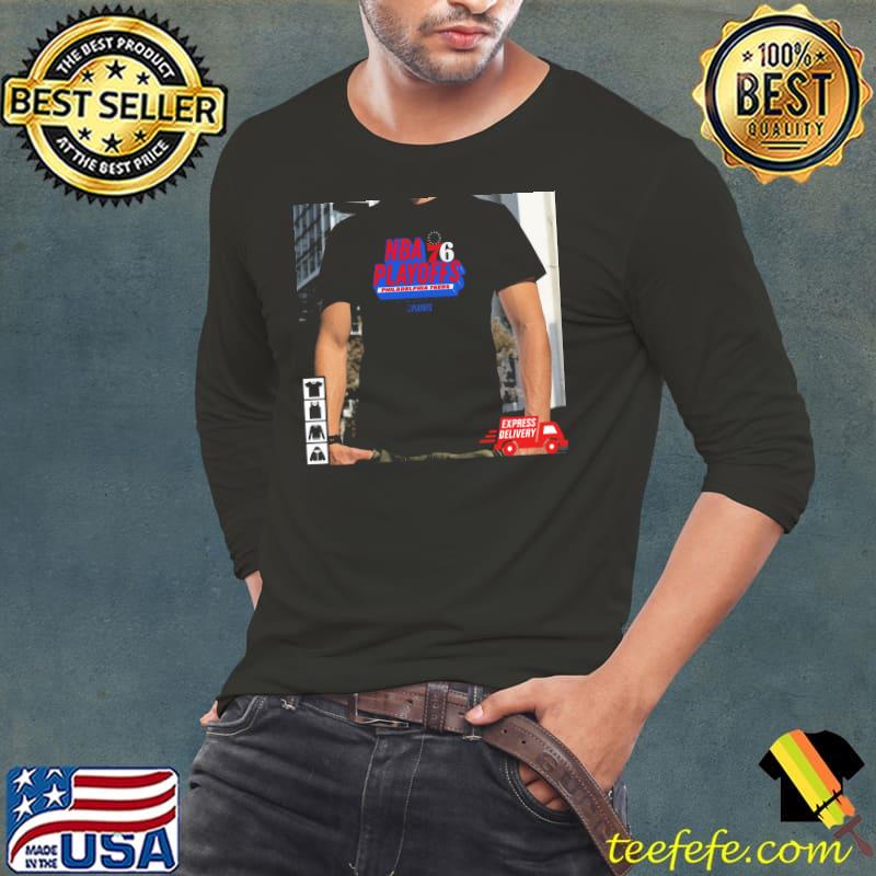 Philadelphia 76ers 2024 NBA Playoffs s Long Sleeve Tee Philadelphia 76ers 2024 NBA Playoffs s Long Sleeve Tee