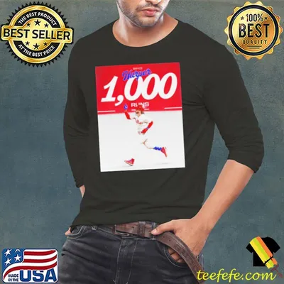 Philadelphia Phillies Bryce Harper 1000 Runs Shirt