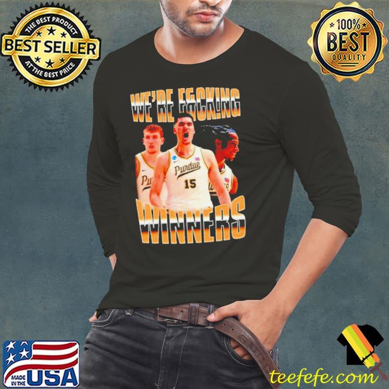 Purdue Boilermakers we’re fucking winners s Long Sleeve Tee Purdue Boilermakers we’re fucking winners s Long Sleeve Tee