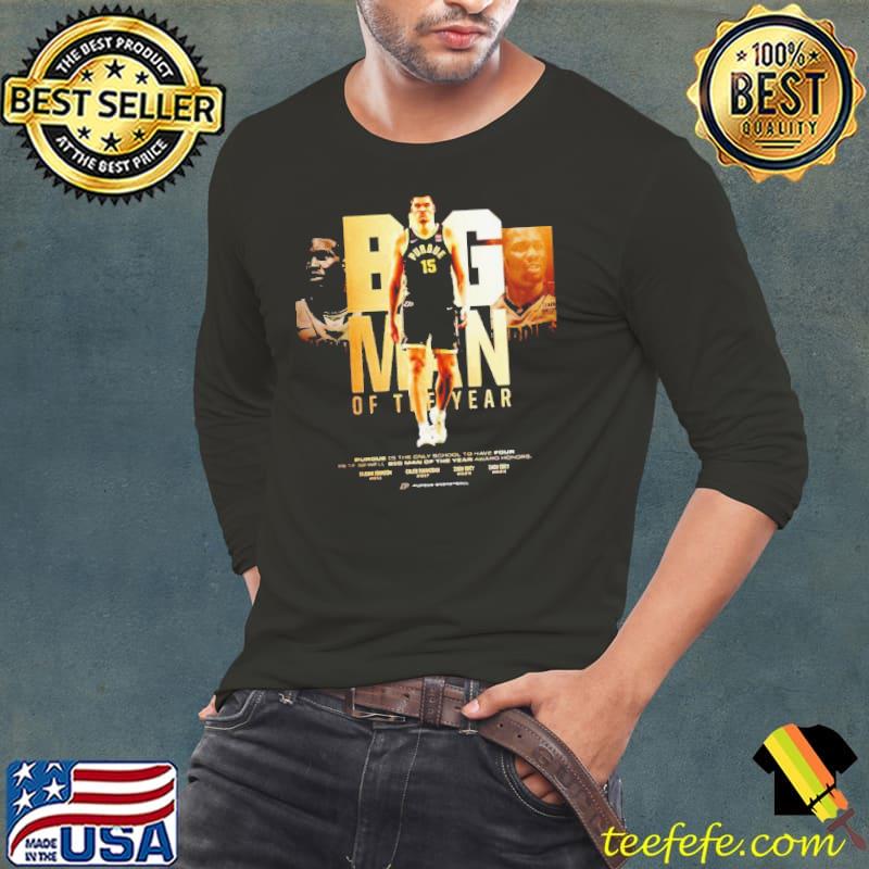 Purdue Boilermakers Zach Edey Big Man Of The Year Shirt Long Sleeve Tee Purdue Boilermakers Zach Edey Big Man Of The Year Shirt Long Sleeve Tee
