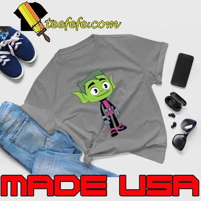 Ray William Johnson Wearing Beast Boy #1 Shirt