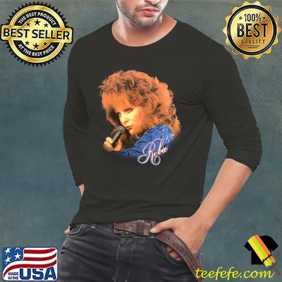 Reba Mcentire Faded 80S  American country music singer and actress T-Shirt