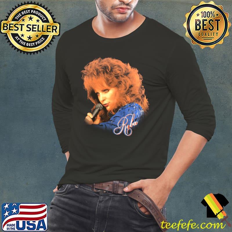 Reba Mcentire Faded 80S  American country music singer and actress T-Shirt