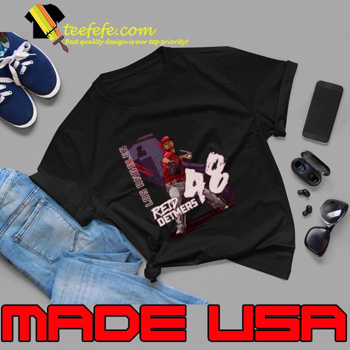 Reid Detmers Los Angeles A State American professional baseball pitcher T-Shirt Unisex Reid Detmers Los Angeles A State American professional baseball pitcher T-Shirt Unisex