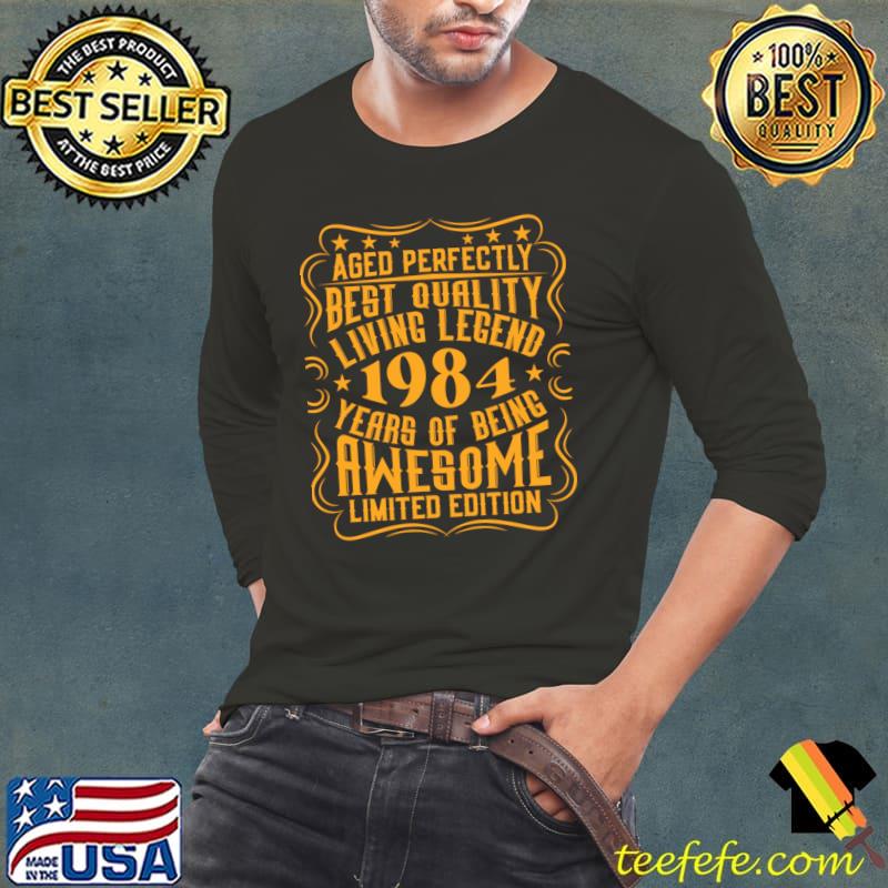 Retro Vintage 1984 Birthday Idea Living Legend T-Shirt