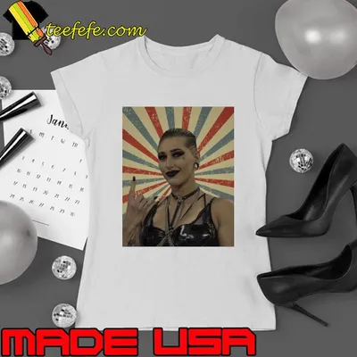 Rhea Ripley Australian professional wrestler retro T-Shirt