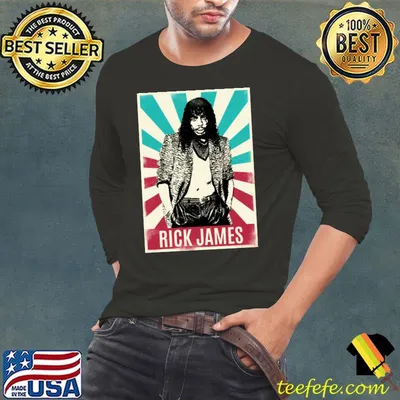 Rick James American singer-songwriter musician T-Shirt