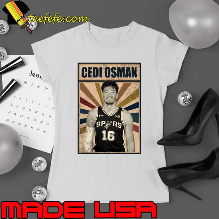 San Antonio Spurs Cedi Osman Turkish professional basketball T-Shirt San Antonio Spurs Cedi Osman Turkish professional basketball T-Shirt