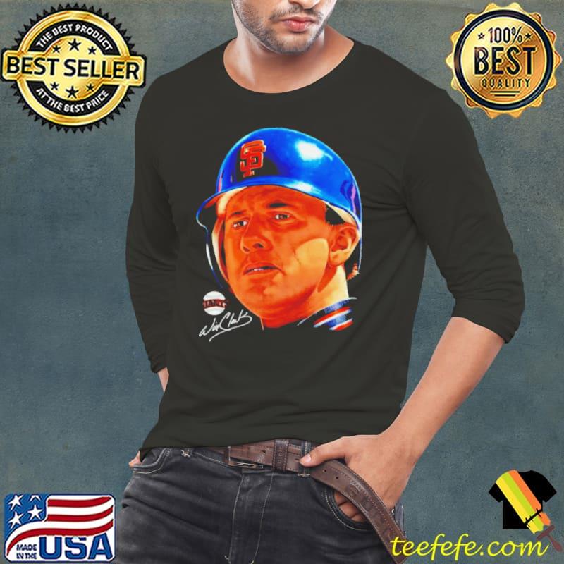 San Francisco Giants Will Clark Salem Baseball s Long Sleeve Tee San Francisco Giants Will Clark Salem Baseball s Long Sleeve Tee