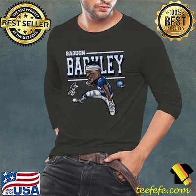 Saquon Barkley New York G Coon American football running back T-Shirt