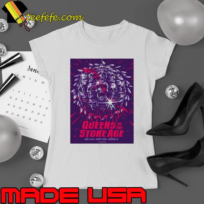 SaskTel Centre Queens Of The Stone Age Saskatoon April 3 2024 Shirt
