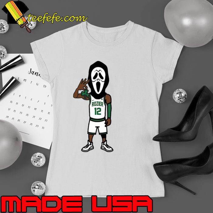 Scary Terry Rozier Scream Mask Boston Basketball s Ladies tee Scary Terry Rozier Scream Mask Boston Basketball s Ladies tee