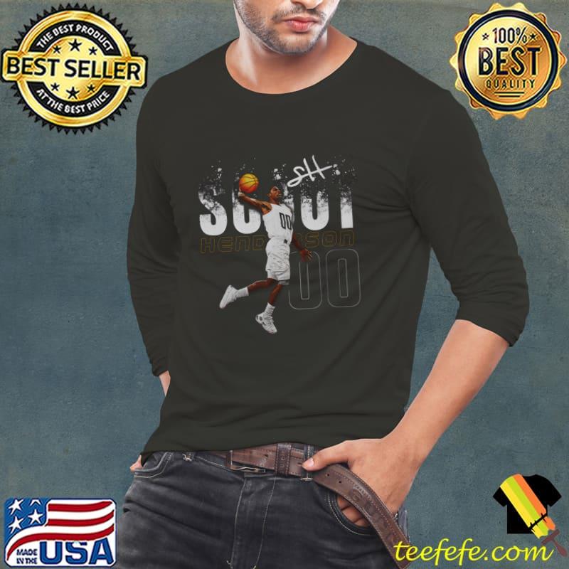 Scoot Henderson American professional basketball player Portland olve T-Shirt Long Sleeve Tee Scoot Henderson American professional basketball player Portland olve T-Shirt Long Sleeve Tee