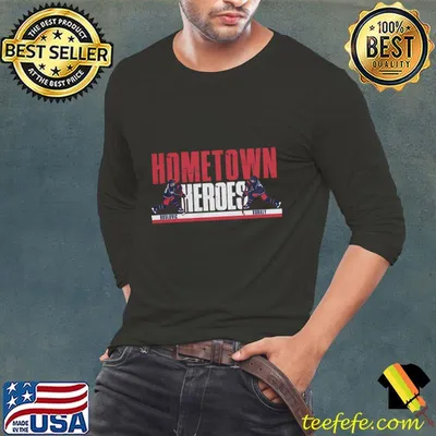 Sean Kuraly & Jack Roslovic Hometown Heroes T-Shirt