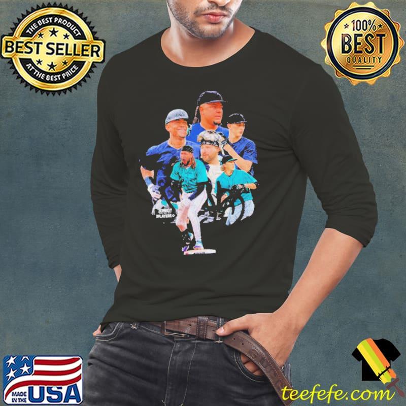 Seattle Mariners 2024 Team Vintage s Long Sleeve Tee Seattle Mariners 2024 Team Vintage s Long Sleeve Tee