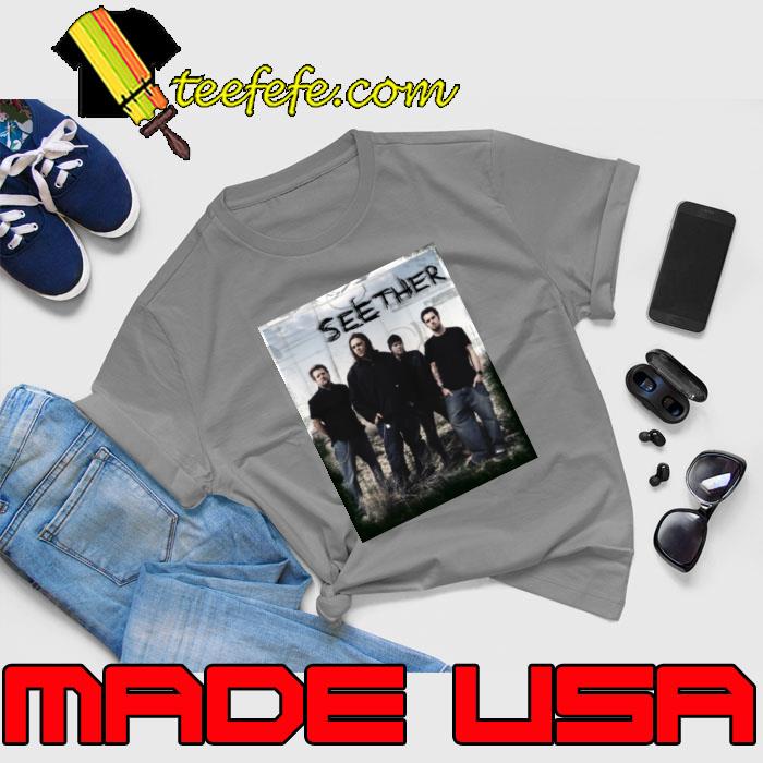 Seether South African rock band founded originally performed under T-Shirt Unisex Seether South African rock band founded originally performed under T-Shirt Unisex