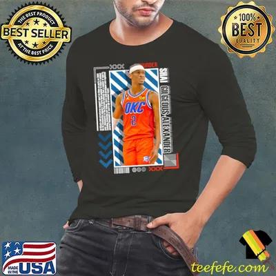 Shai Gilgeous-Alexander professional basketball player for the Oklahoma City Thunder T-Shirt