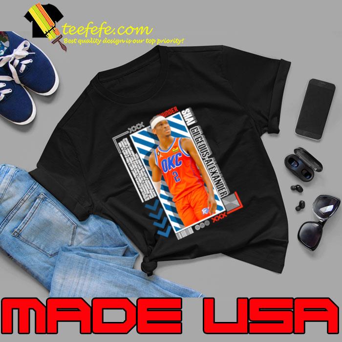 Shai Gilgeous-Alexander professional basketball player for the Oklahoma City Thunder T-Shirt Unisex Shai Gilgeous-Alexander professional basketball player for the Oklahoma City Thunder T-Shirt Unisex