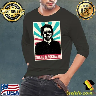 Shane macgowan British-born Irish singer-songwriter and musician T-Shirt