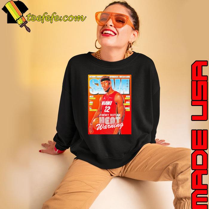 Slam Jimmy Butler heat warning shirt