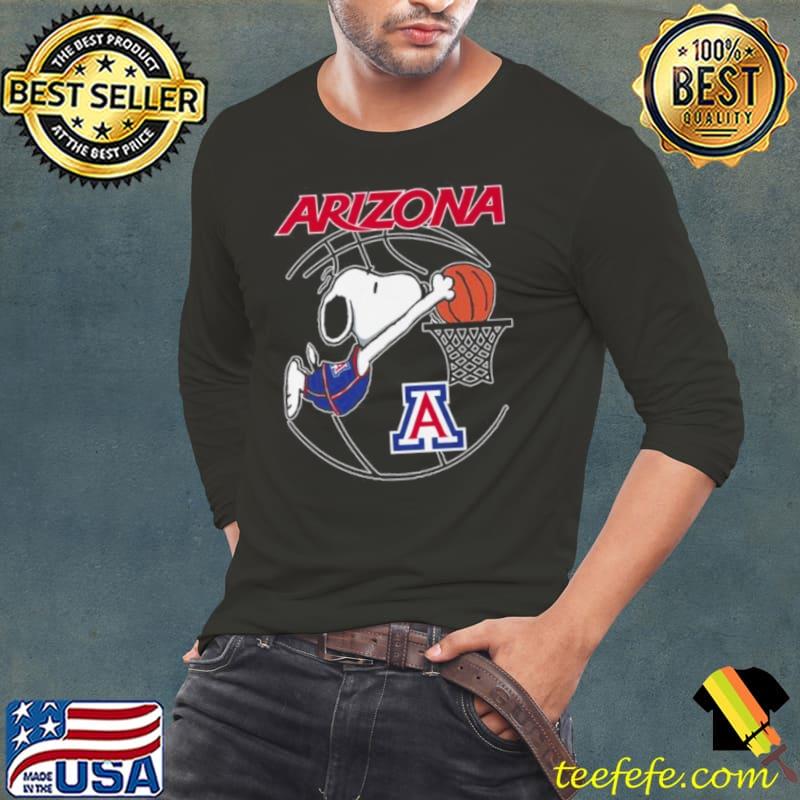 Snoopy Playing Basketball Arizona Wildcats 2024 Shirt Snoopy Playing Basketball Arizona Wildcats 2024 Shirt