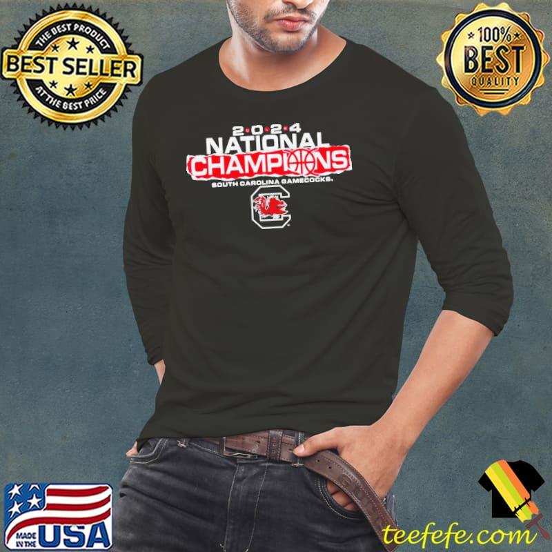 South Carolina Gamecocks 2024 NCAA Women’s Basketball National Champions Bracket s Long Sleeve Tee South Carolina Gamecocks 2024 NCAA Women’s Basketball National Champions Bracket s Long Sleeve Tee