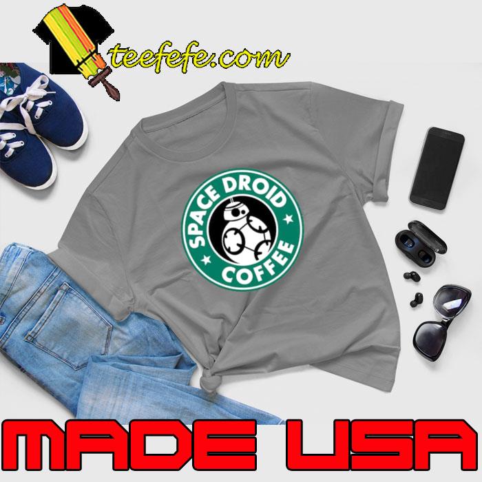Space Droid Coffee Grenade Robot shirt