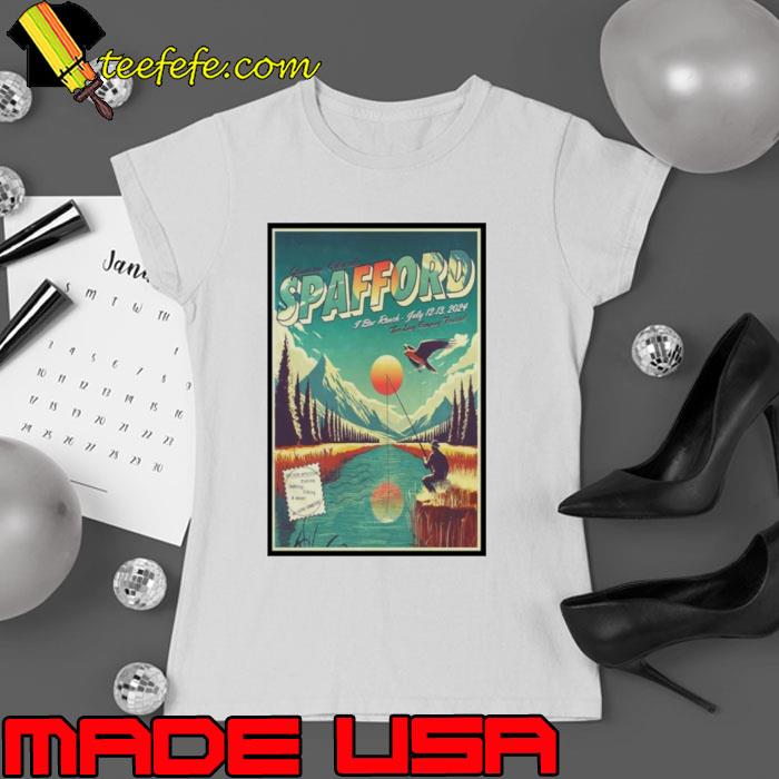 Spafford I Bar Ranch July 12 13 2024 Poster Shirt Ladies tee Spafford I Bar Ranch July 12 13 2024 Poster Shirt Ladies tee