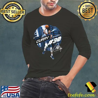 Steph Curry en State City Emblem Signature T-Shirt