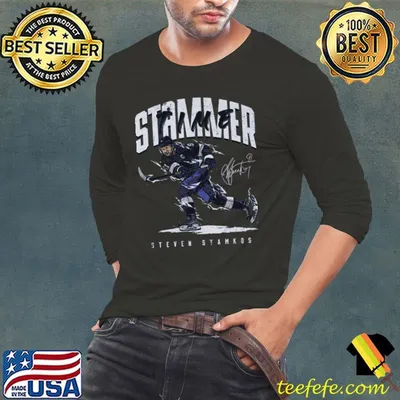 Steven Stamkos Canadian professional ice hockey forward Tampa Bay Stammer Time T-Shirt