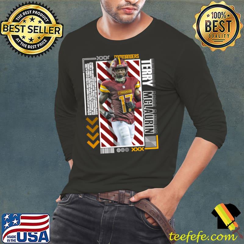 Terry Mclaurin American football wide receiver for Washington Commanders T-Shirt