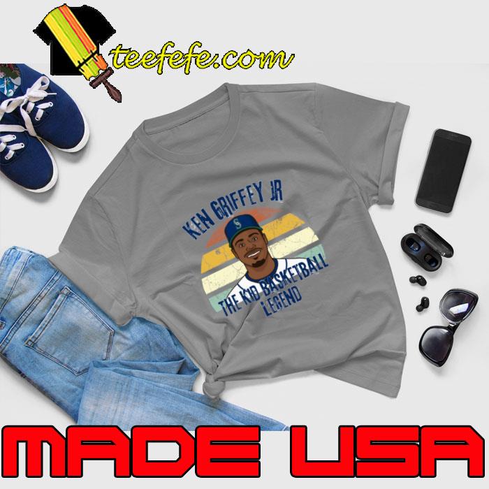 The Kid Basketball Legend Ken Griffey Jr T-Shirt Unisex The Kid Basketball Legend Ken Griffey Jr T-Shirt Unisex