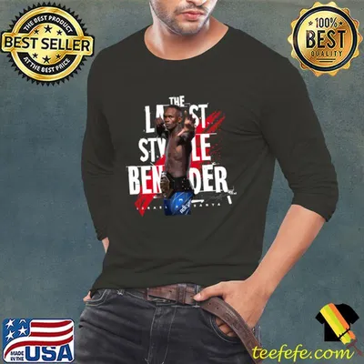 The Last Style Bender Israel Adesanya Arrow mixed martial artist T-Shirt