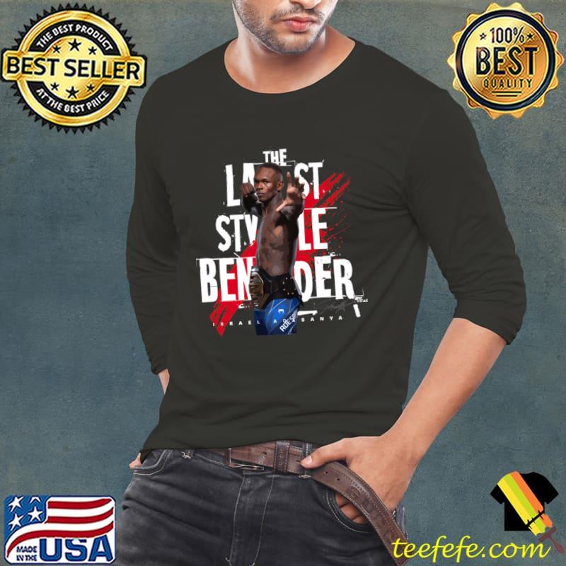 The Last Style Bender Israel Adesanya Arrow mixed martial artist T-Shirt